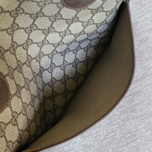 GUCCI GG Canvas Web Sherry Line Tote Bag.. Authentic!! - Picture 10 of 11